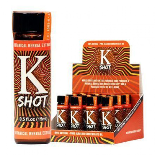 K SHOT KRATOM LIQUID 15ML SHOT 12CT/DISPLAY